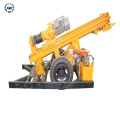 Pneumatic rock bolt water well drilling rig